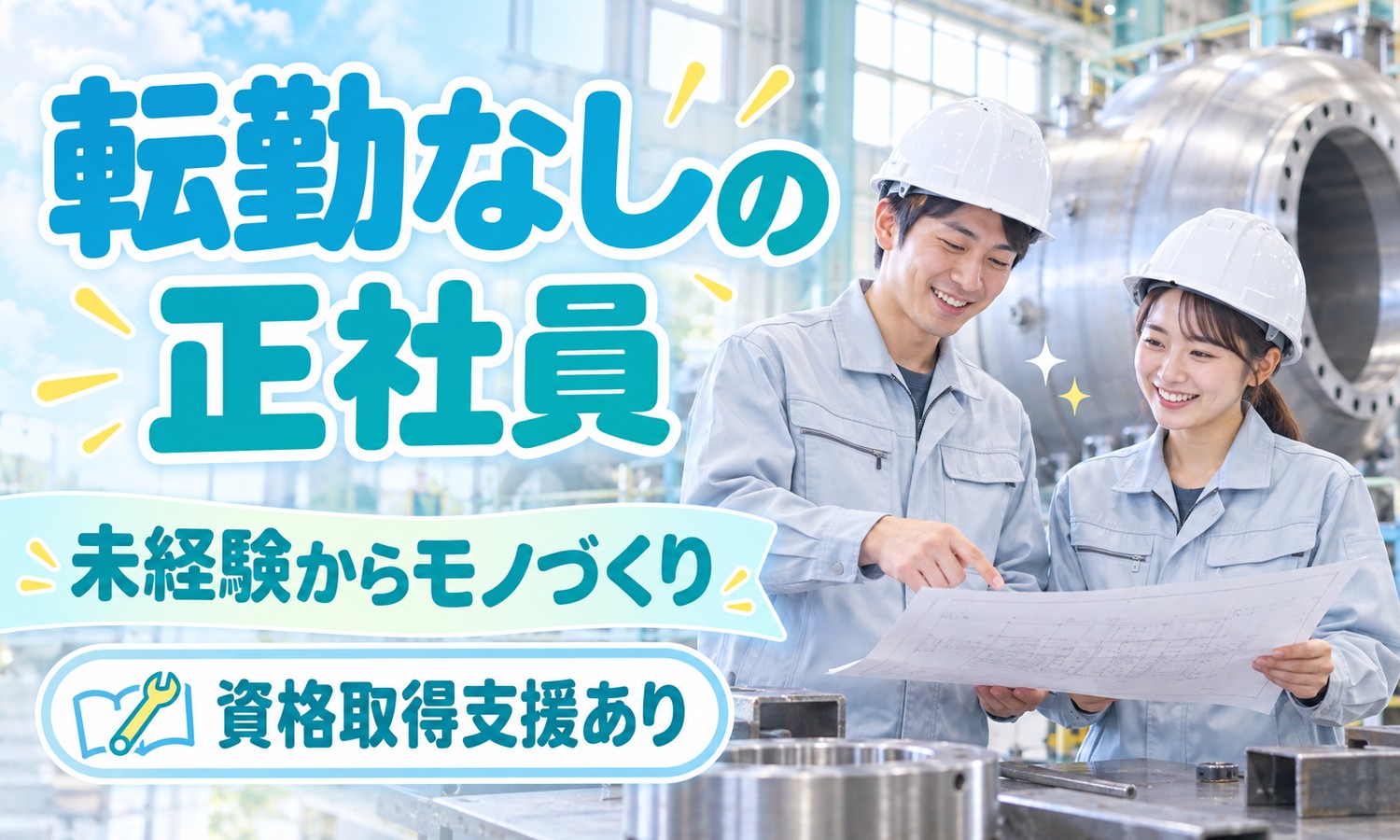 【月給22万円以上／土日祝休み／未経験OK】溶接・鋳造・鍛造（鉄鋼）／呉市