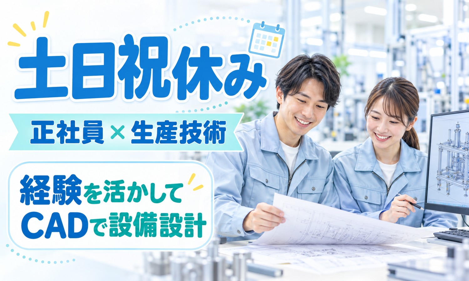 【月給23万円以上／土日祝休み】プランニング・測量・設計・積算／三次市
