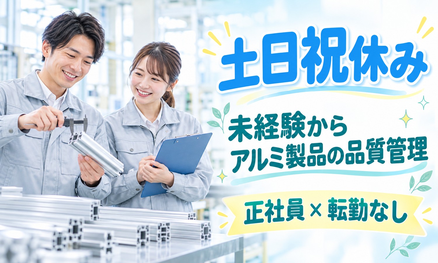 【土日祝休み／未経験OK／年間休日123日】管理・清掃・洗浄・事務／広島市安佐北区