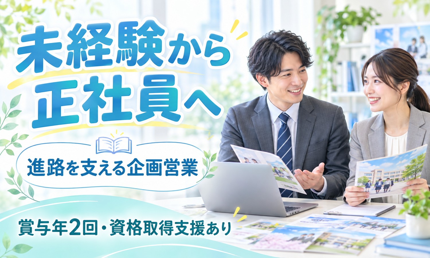 【月給25万円以上／未経験OK】法人営業／広島市東区